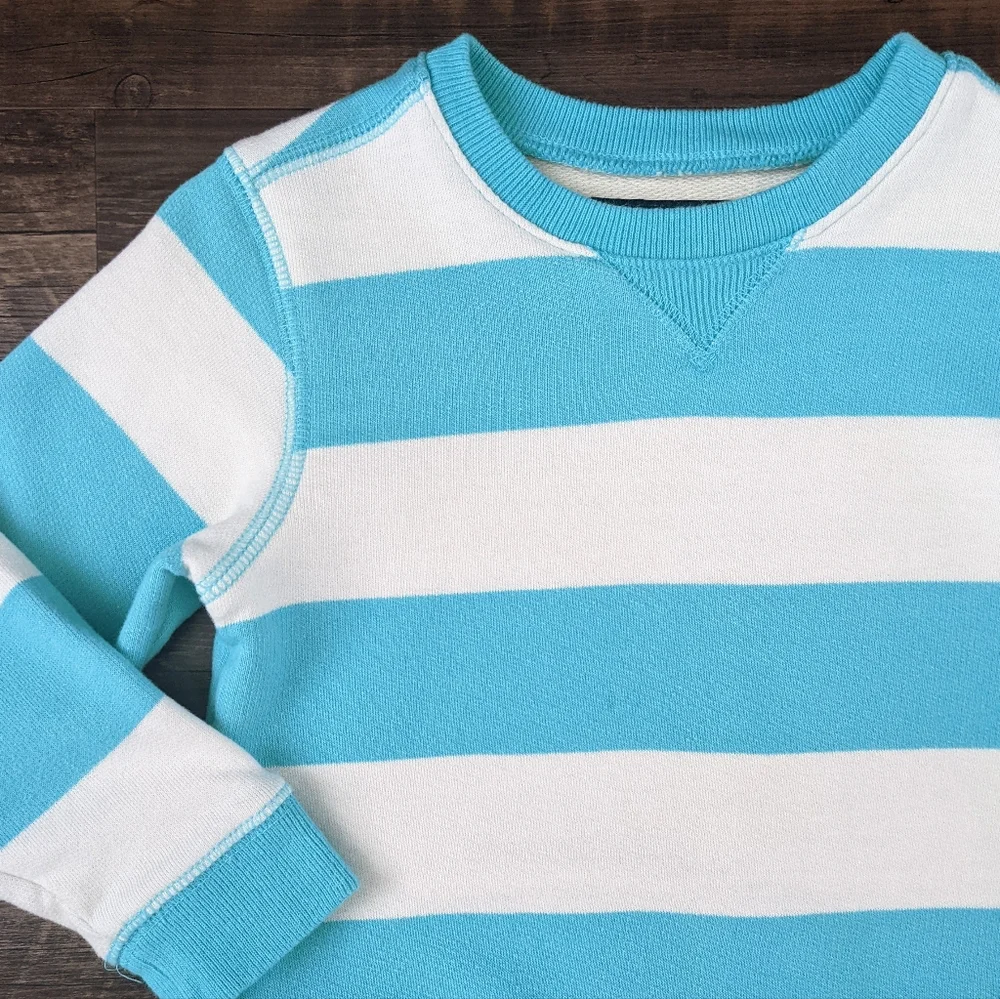 OshKosh Turquoise Striped Sweatshirt